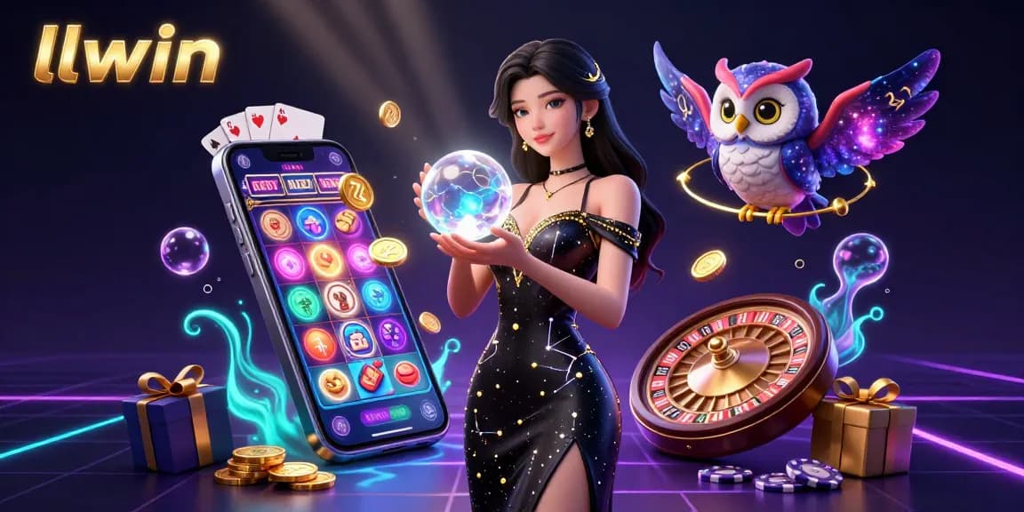 Experience thrilling wins with llwin's vibrant casino action featuring slots, cards, and coins.