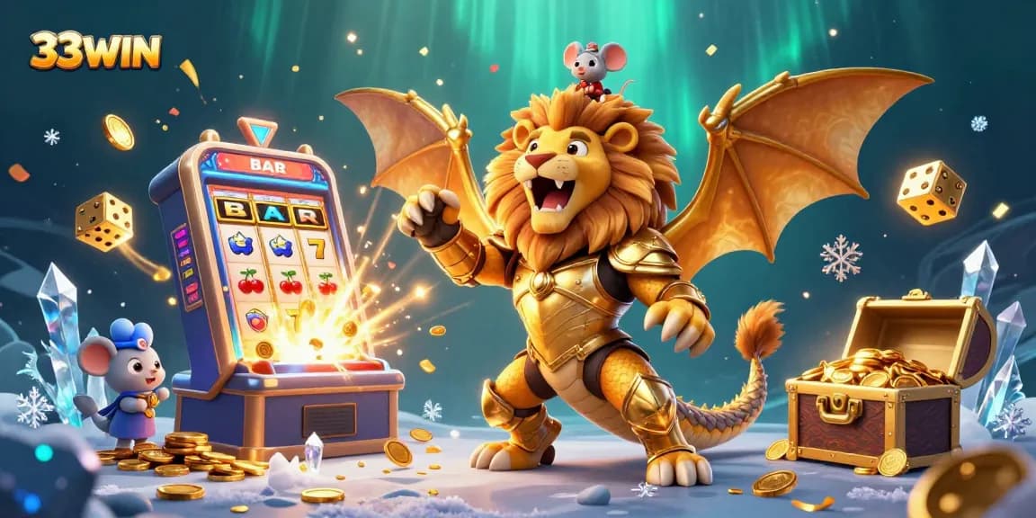 Engage with 33WIN's thrilling slots and jackpot excitement while enjoying dynamic casino vibes.