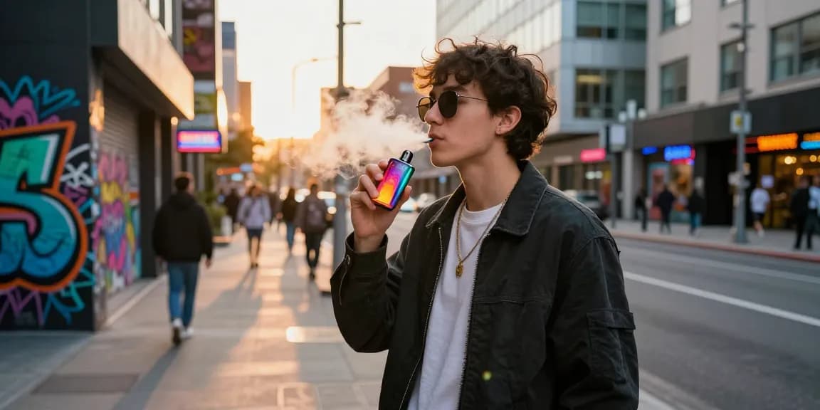 Explore top disposable vapes in USA with vibrant flavors in urban settings.