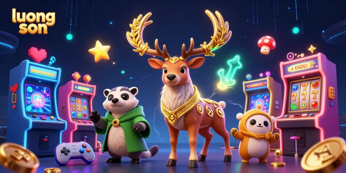 Engage with Luong Son as glowing fairies guide you through thrilling casino adventures.