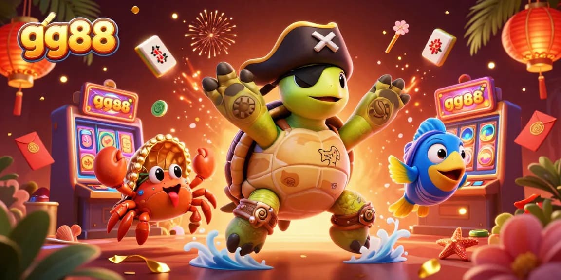 Engage with gg88's vibrant casino scene filled with colorful characters and dynamic gaming elements for a thrilling experience.