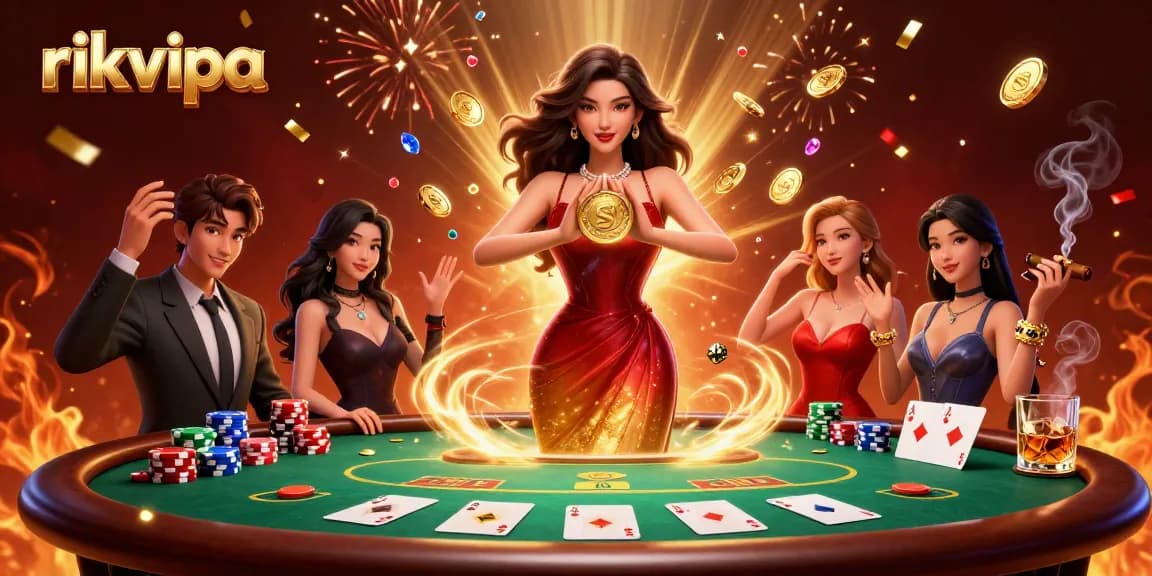 Elevate your gaming experience at rikvipa with luxurious casino scenes and rich visual details.