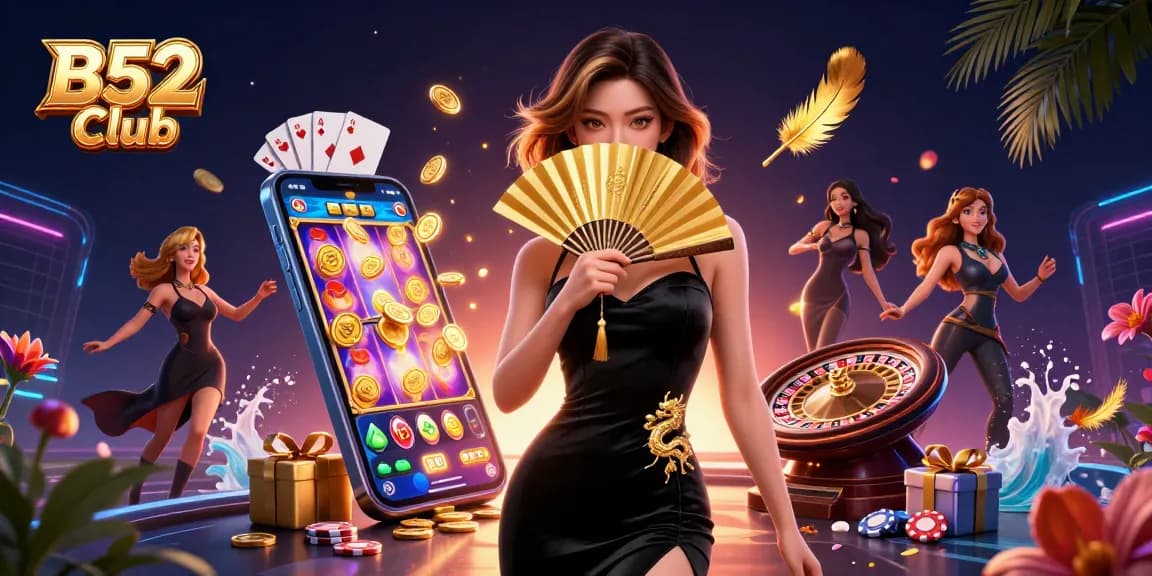 B52 Club offers an exquisite gaming experience with challenges and rewards for players, featuring dynamic casino elements.
