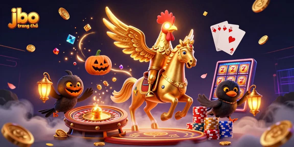 Engage with the jbo trang chủ casino experience featuring vibrant gaming elements and captivating characters.