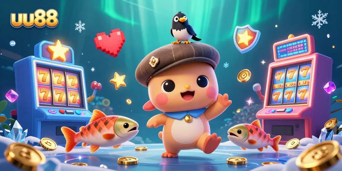 uu88 offers immersive online gaming experiences, featuring vibrant slots and playful characters.