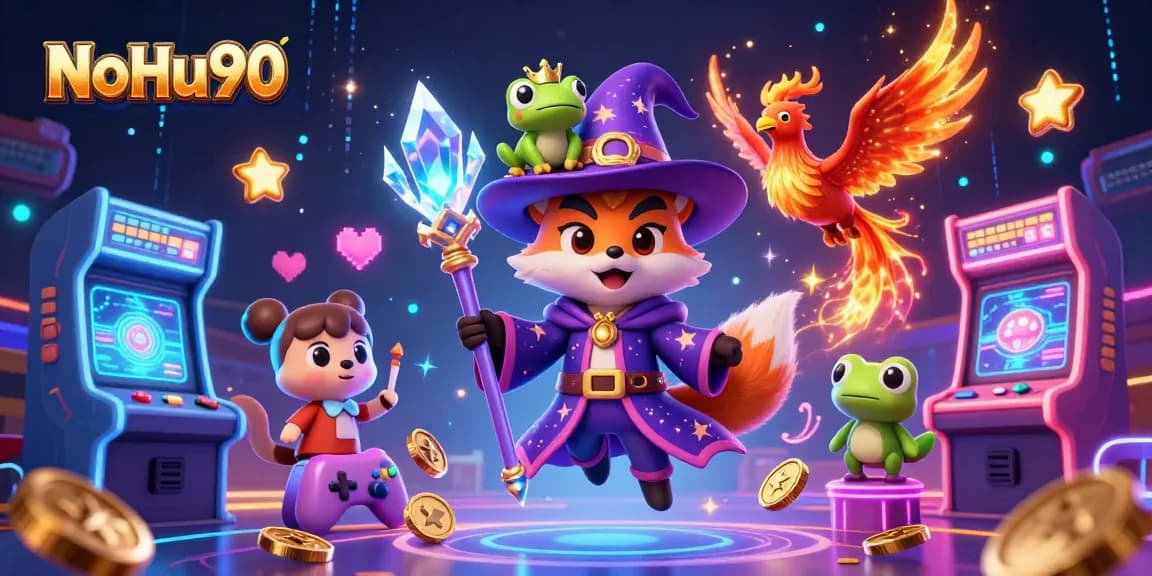 Experience thrilling adventures with NoHu90 in an enchanting casino world filled with magical creatures.
