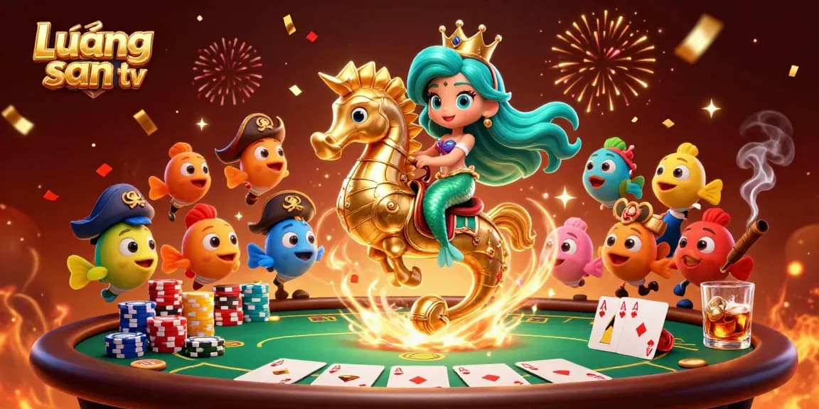 Experience the excitement of Lương sơn tv with vibrant poker action and dynamic characters.