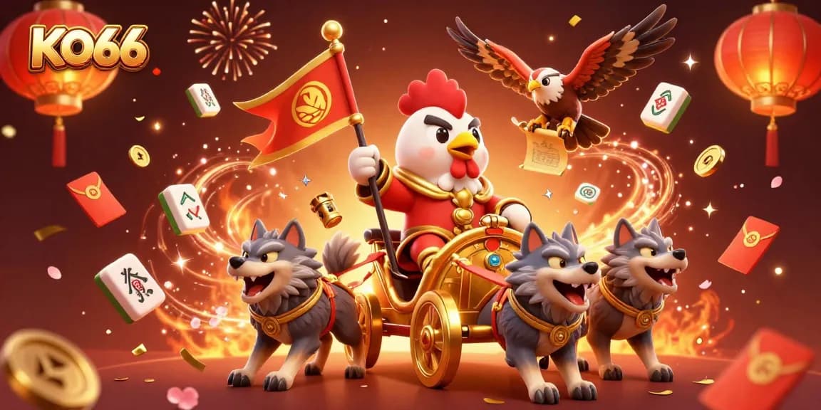 Experience thrilling games and jackpots at KO66 with dynamic casino elements and 3D characters.