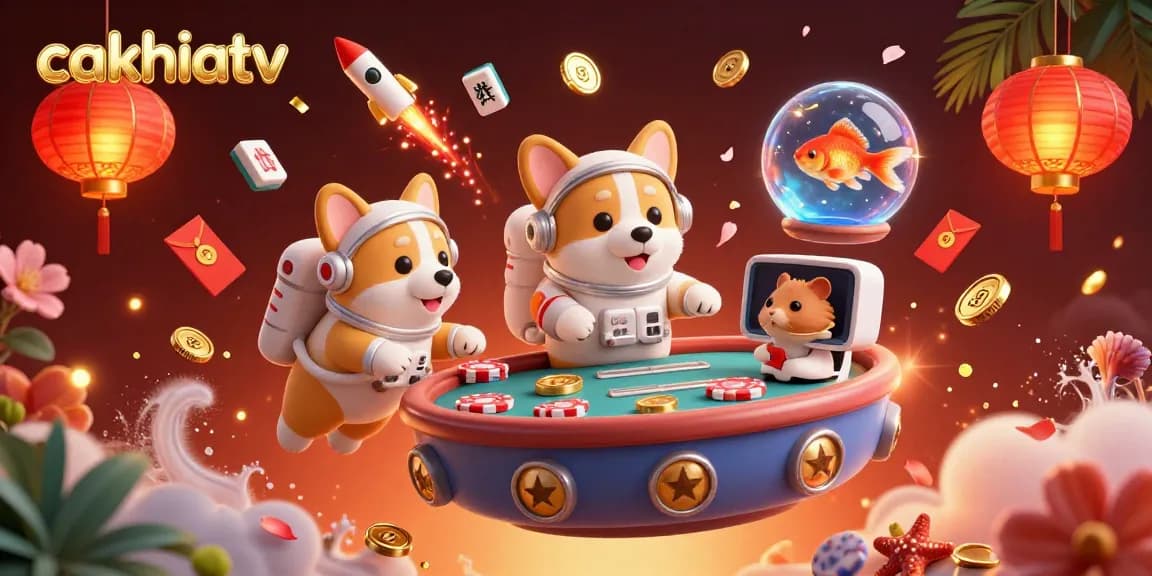 CakhiaTV offers immersive live betting experiences in a vibrant space casino scene.