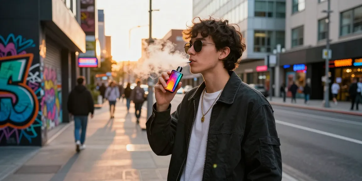Explore top disposable vapes in USA with vibrant flavors in urban settings.