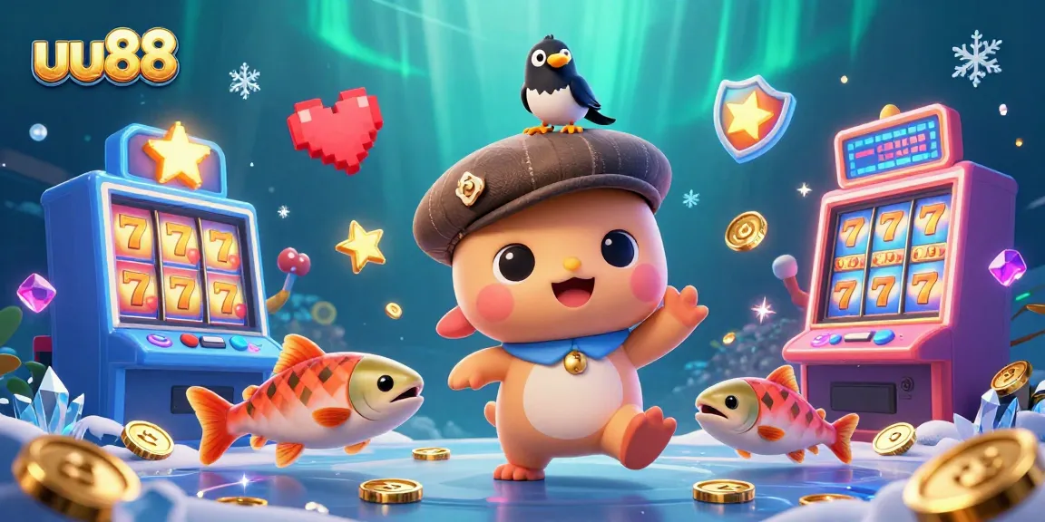 uu88 offers immersive online gaming experiences, featuring vibrant slots and playful characters.