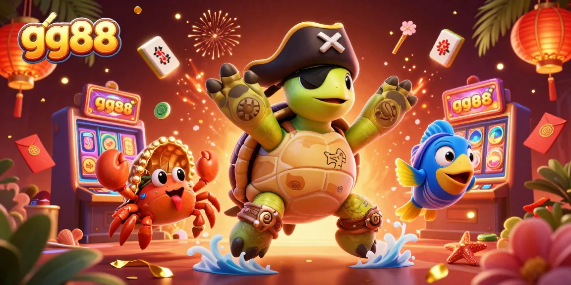 Engage with gg88's vibrant casino scene filled with colorful characters and dynamic gaming elements for a thrilling experience.