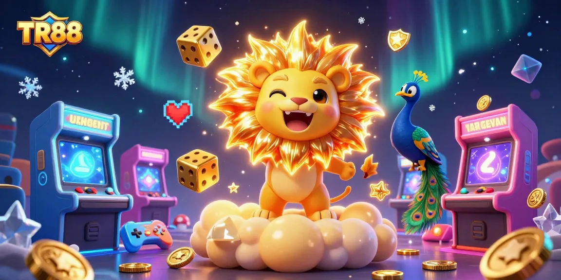 TR88 players enjoy exciting gameplay with vibrant arcade machines and thrilling golden dice.