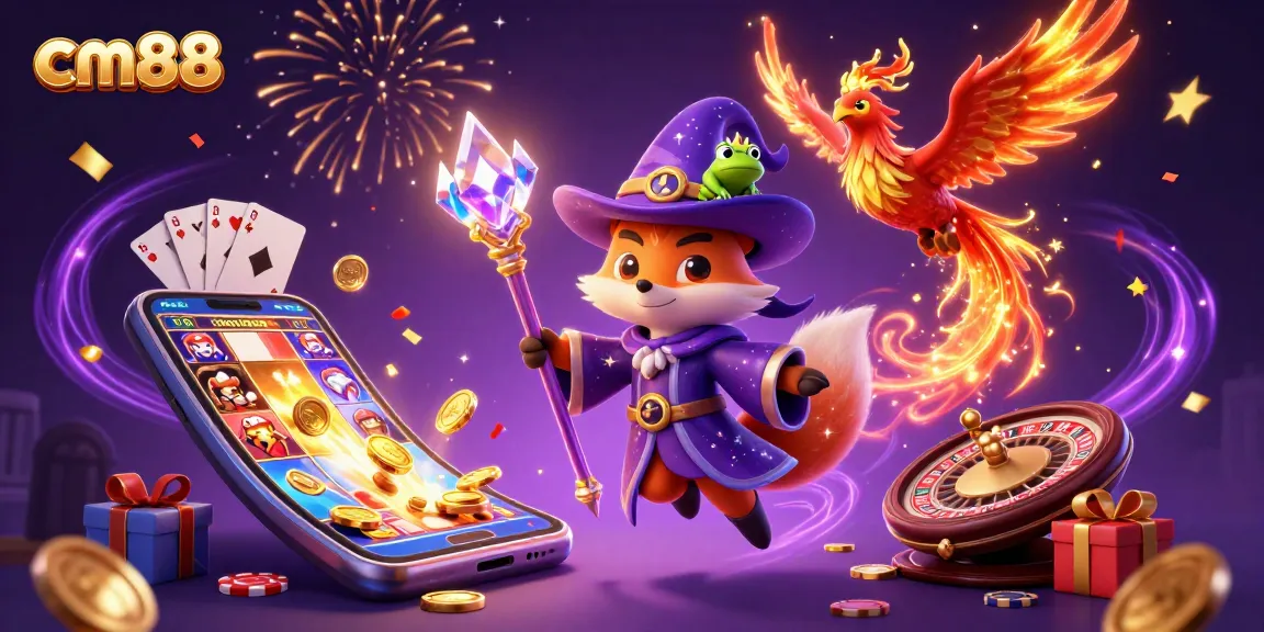 Tham gia trò chơi tại cm88 với biểu tượng huyền bí và các phần thưởng hấp dẫn.